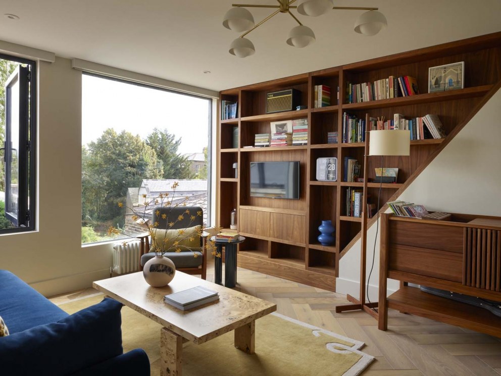 Easterly Eden | Loft study | Interior Designers